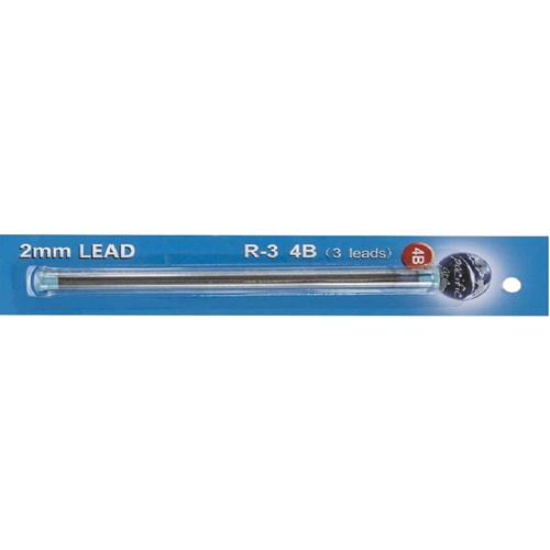 Pacific Arc Lead Refills  2mm 4B (3ct tube)  PAR-3 4B